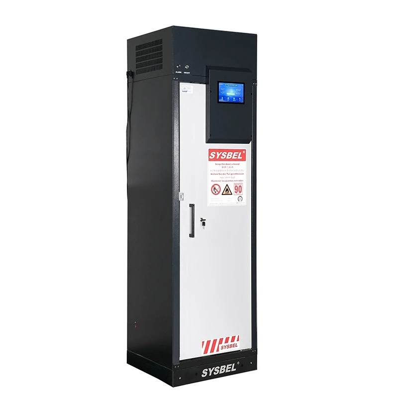 30 Gallon Filtering Safety Storage Cabinet | 90-Min Fire-Rated Chemical Cabinet - SYSBEL SE490300FXE suppliers