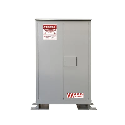 Kültéri tűzveszélyes folyadék biztonsági szekrény 45 gallon|Időjárásálló, tűzálló{1}}tároló – SYSBEL WA510024Z